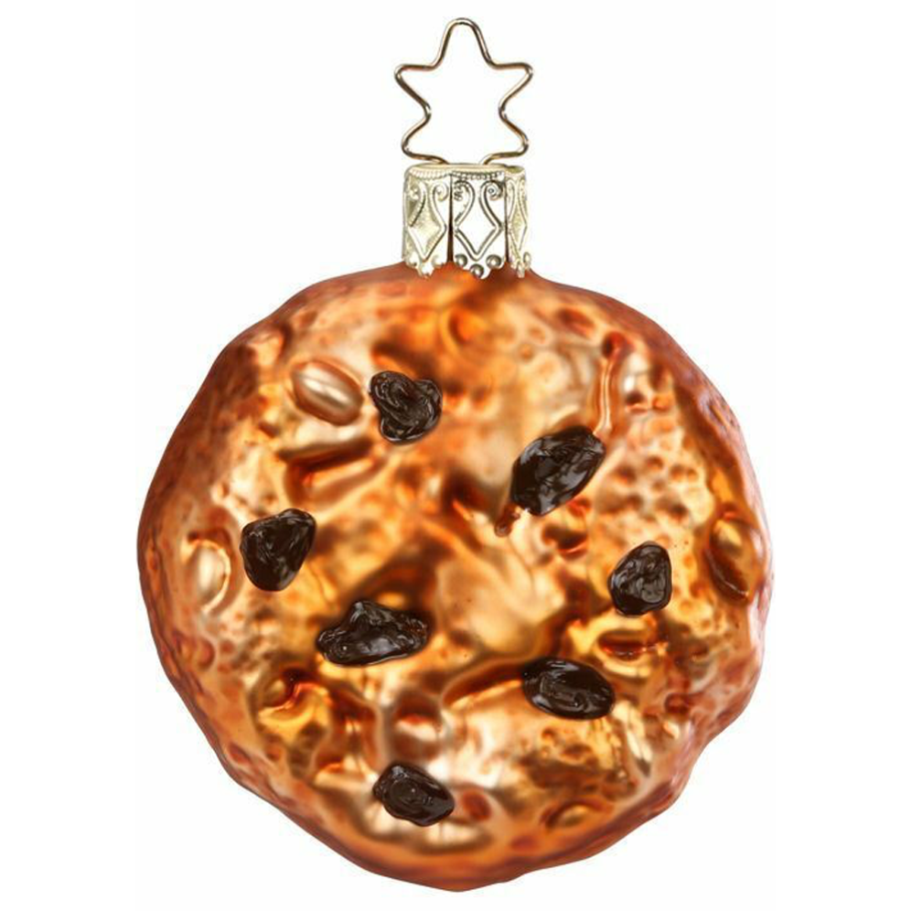 Inge Glas kerstornament - Chocolade cookie