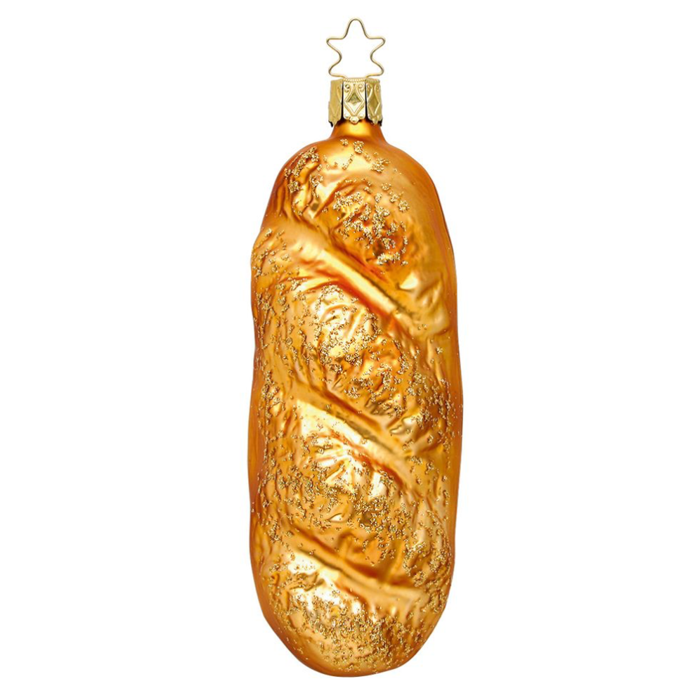 Inge Glas kerstornament - Baguette