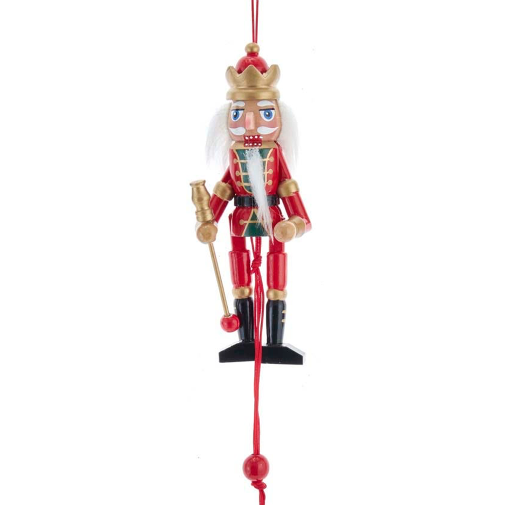 Kurt Adler notenkraker hanger - Trekpop - Met scepter