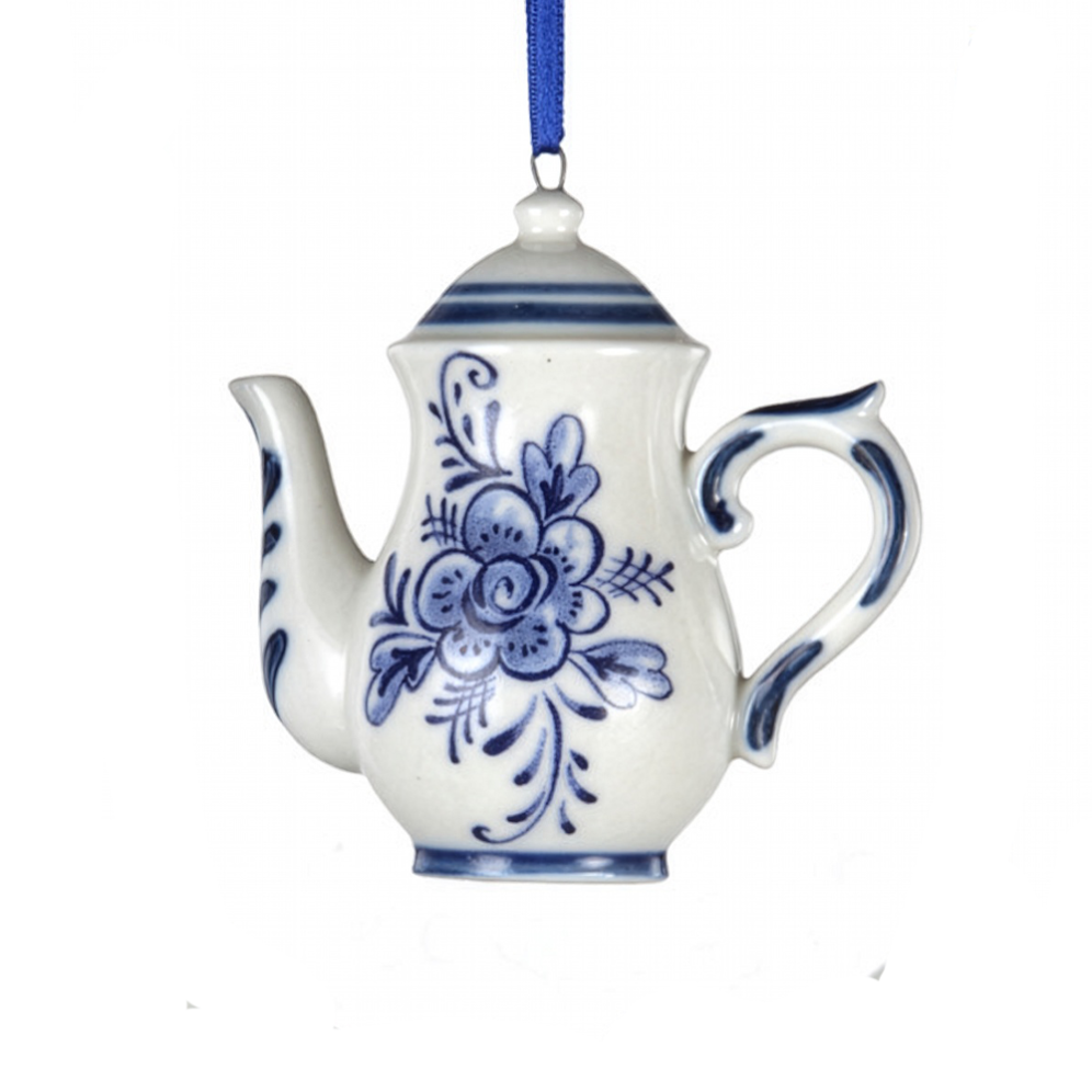 Kurt Adler kerstornament - Theepot