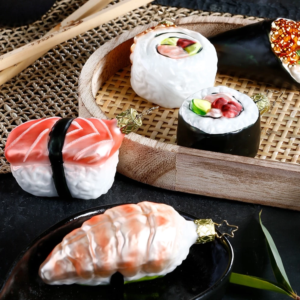 Inge Glas kerstornament - Sushi