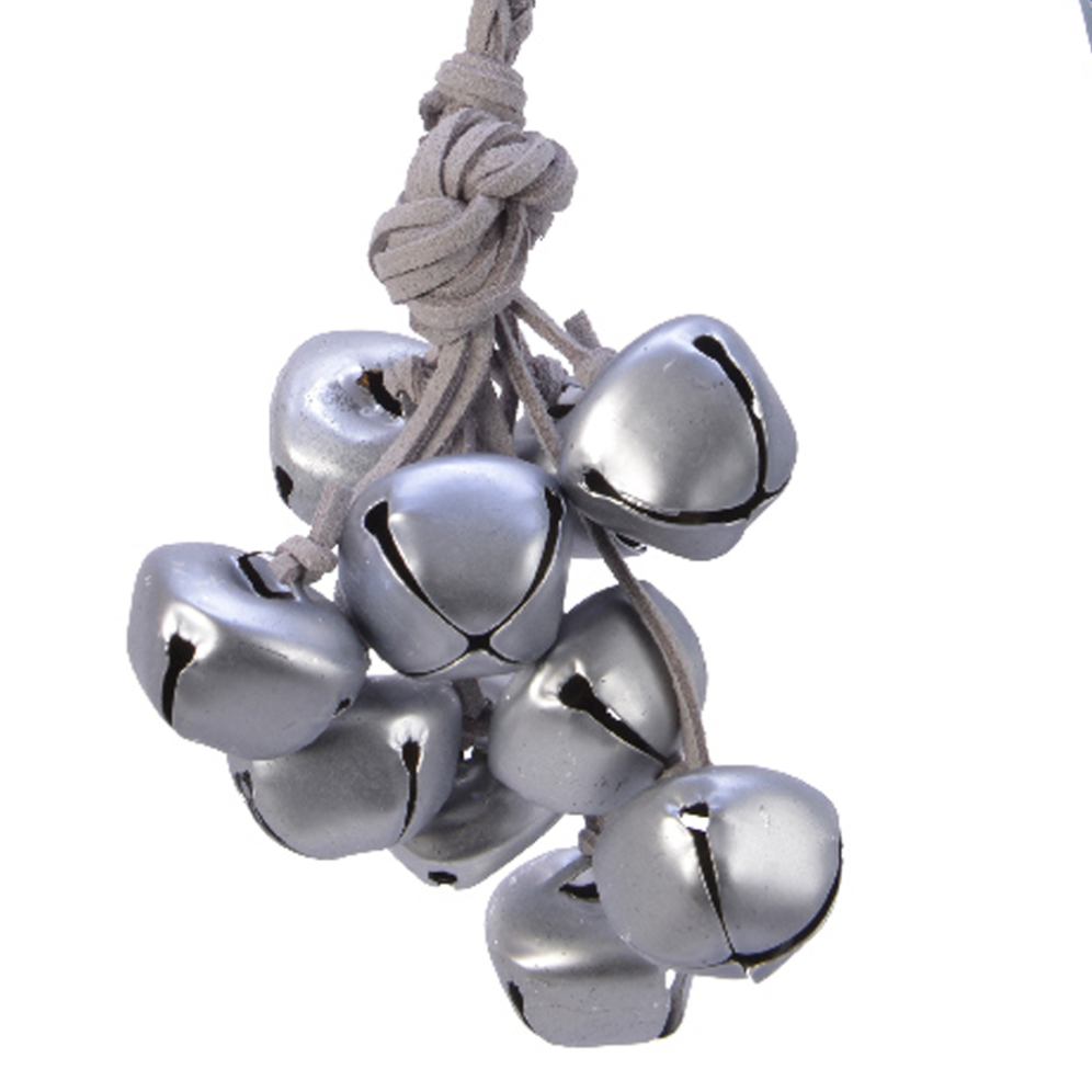 Decoris kerstbellen - Zilver
