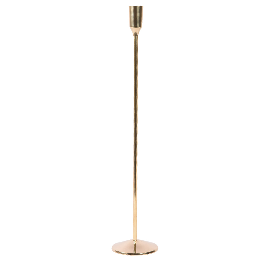 Messing kandelaar - Goud - 46cm