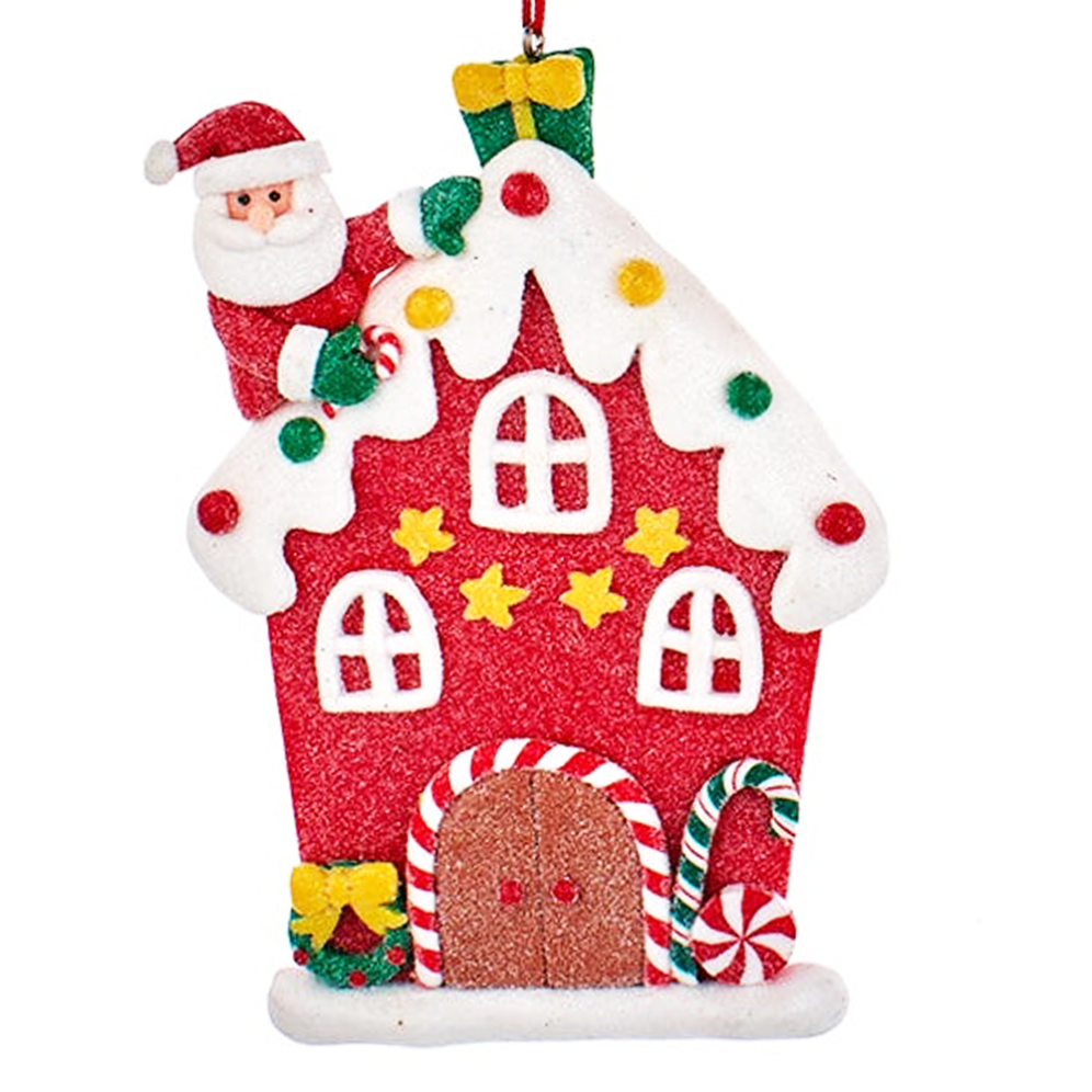 Kurt Adler kerstornament - Gingerbread kersthuis