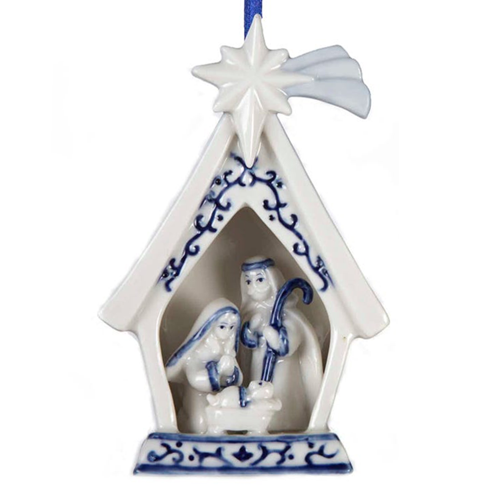 Kurt Adler kerstornament - Kerststal