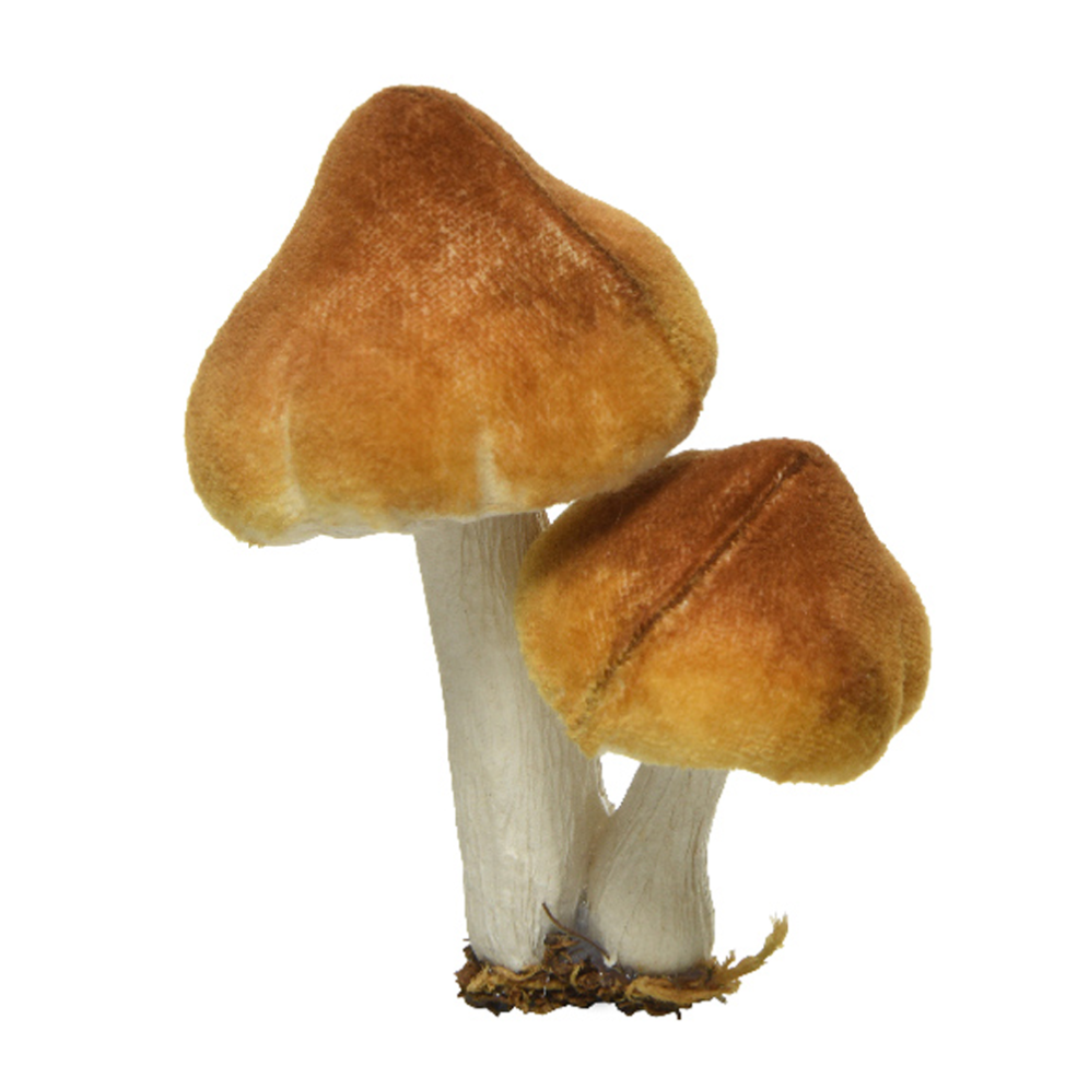 Decoris kerstornament - Paddenstoel - Op clip