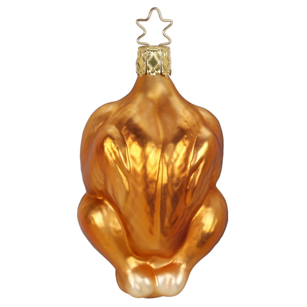 Inge Glas kerstornament - Gebraden kalkoen