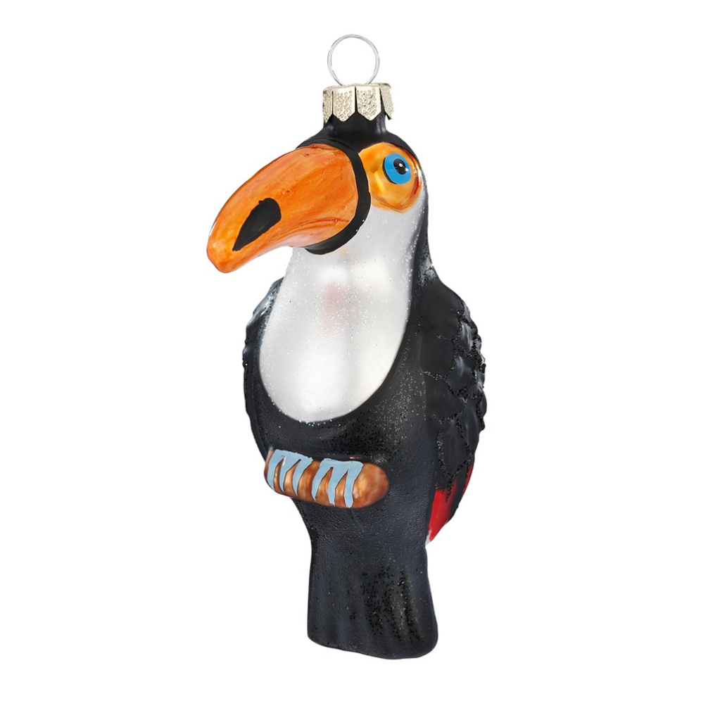 Inge Glas kerstornament - Toekan