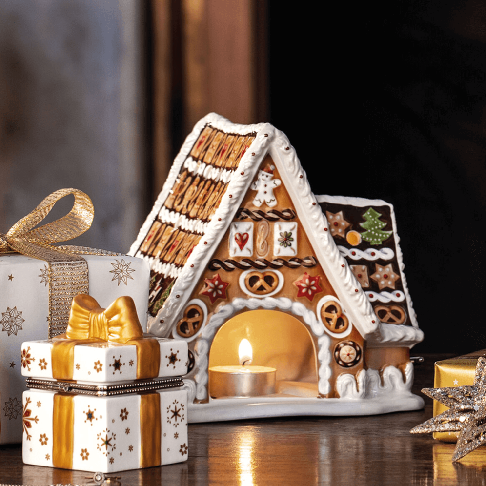 Villeroy & Boch gingerbread huis - Met muziekdoos