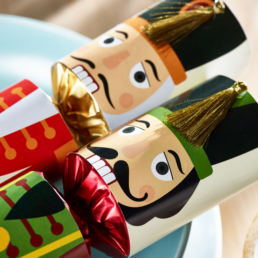 Robin Reed Christmas crackers - Nutcracker - Set van 6