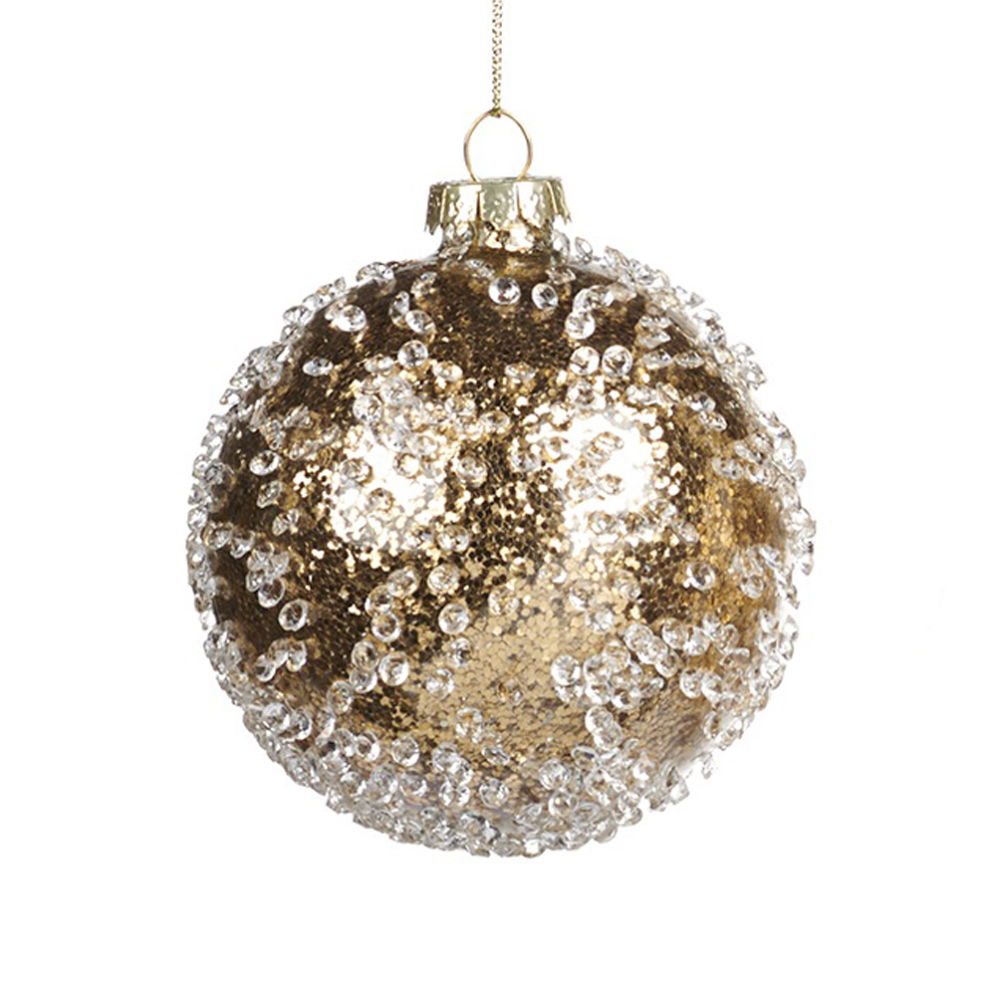 Goodwill kerstbal - Met crush - 8cm