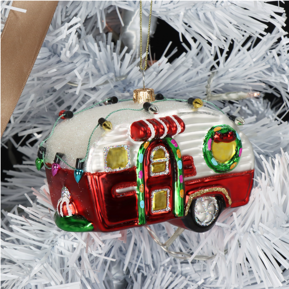 HD Collection kerstornament - Caravan
