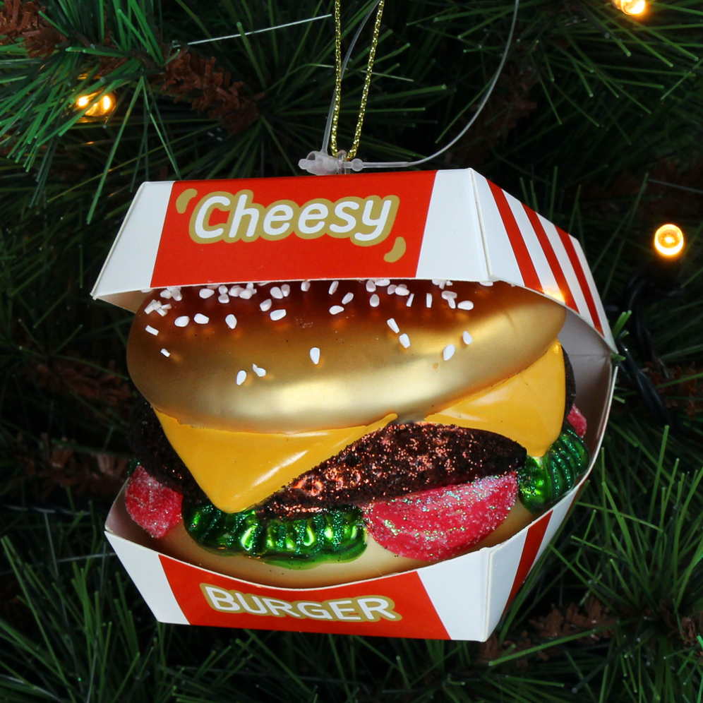 HD Collection kerstornament - Cheese burger