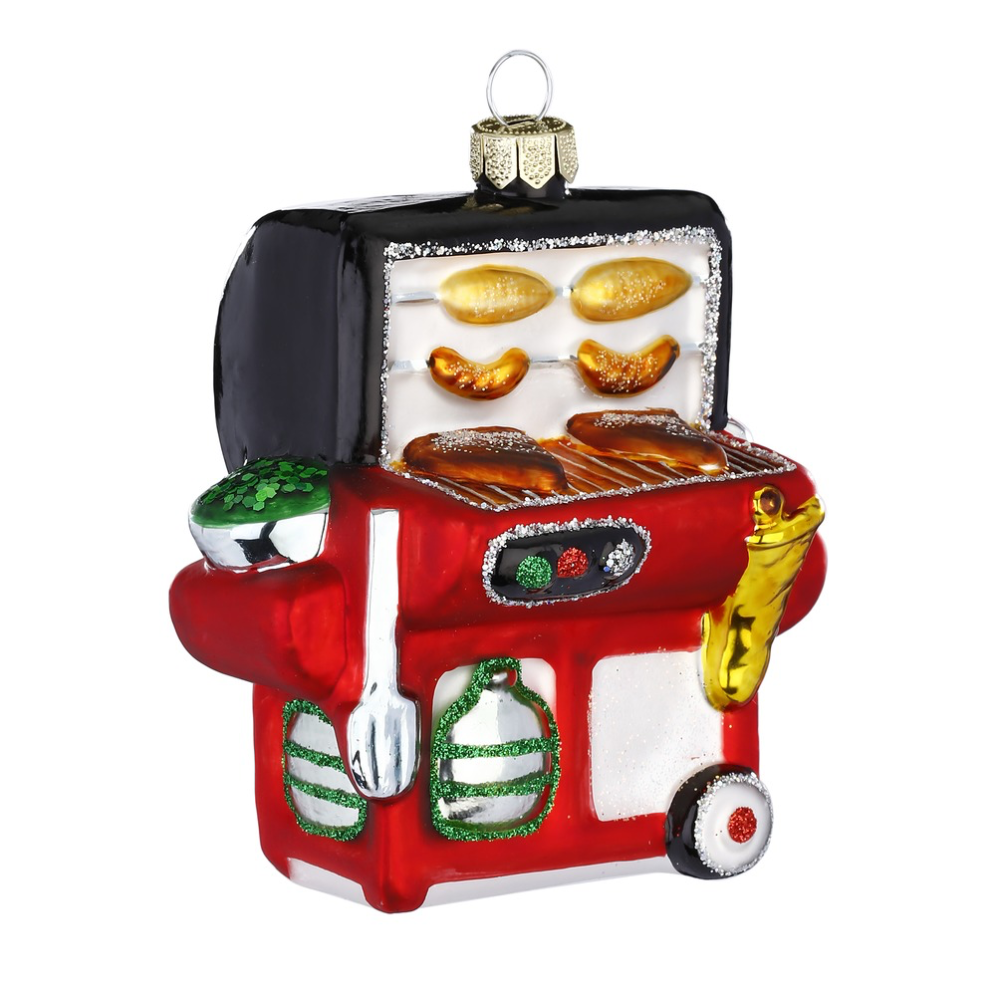 Inge Glas kerstornament - Barbecue