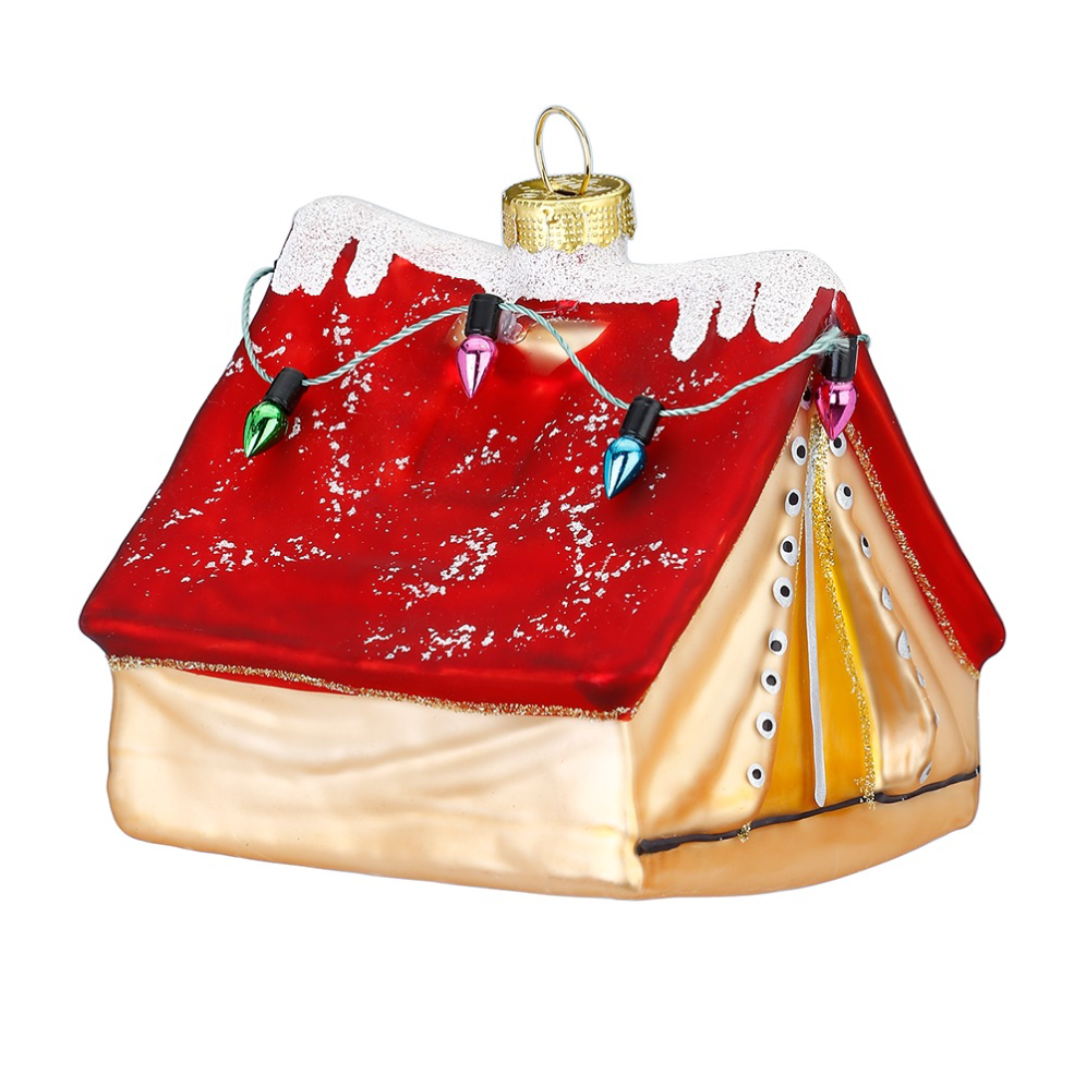 Inge Glas kerstornament - Tent