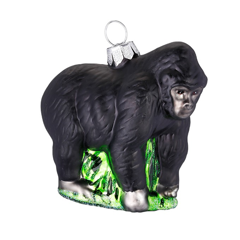 Inge Glas kerstornament - Gorilla