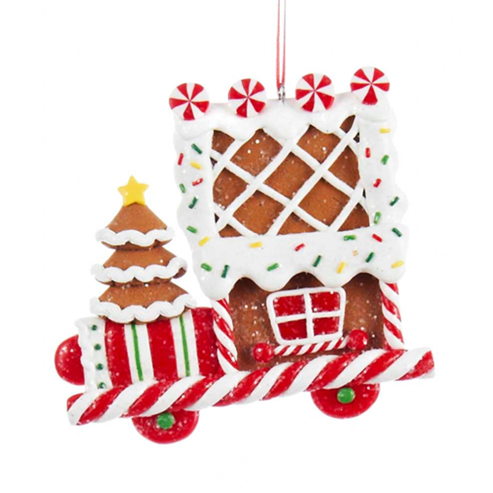 Kurt Adler kerstornament - Gingerbread trein