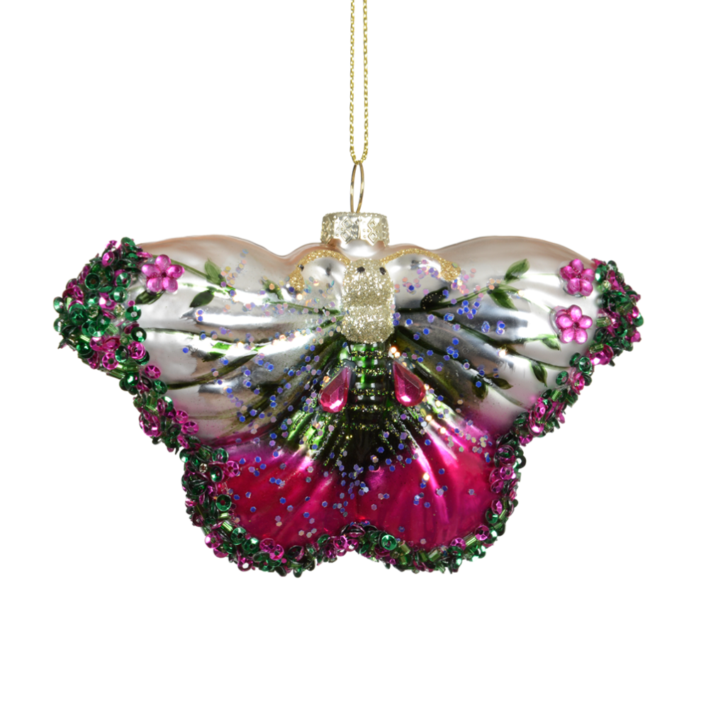 Decoris kerstornament - Vlinder
