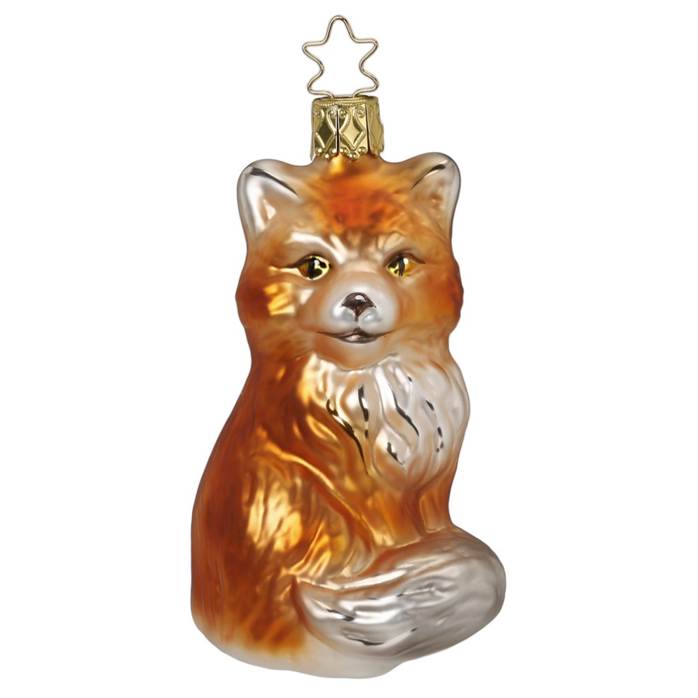 Inge Glas kerstornament - Vos