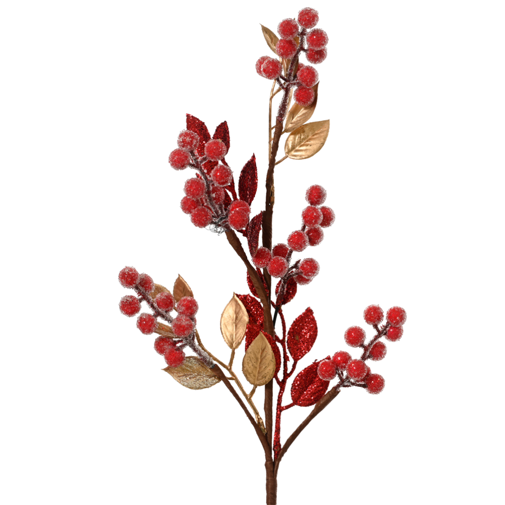 Decoris kersttak - Rozenbottel