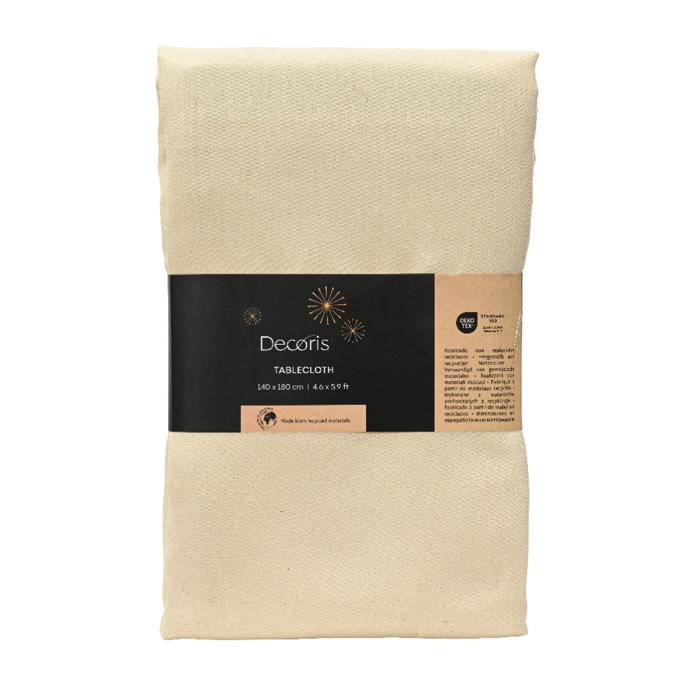 Decoris tafelkleed - Parelmoer