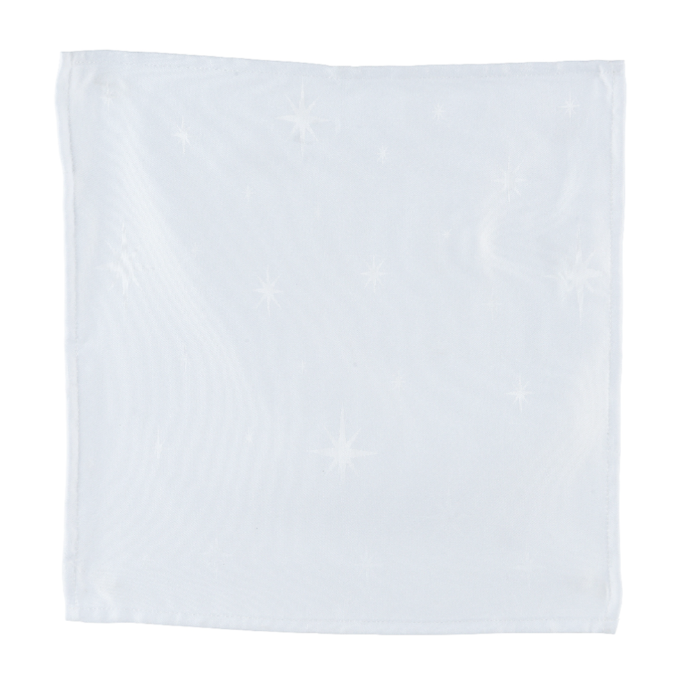 Decoris servetten - Wit - Set van 4