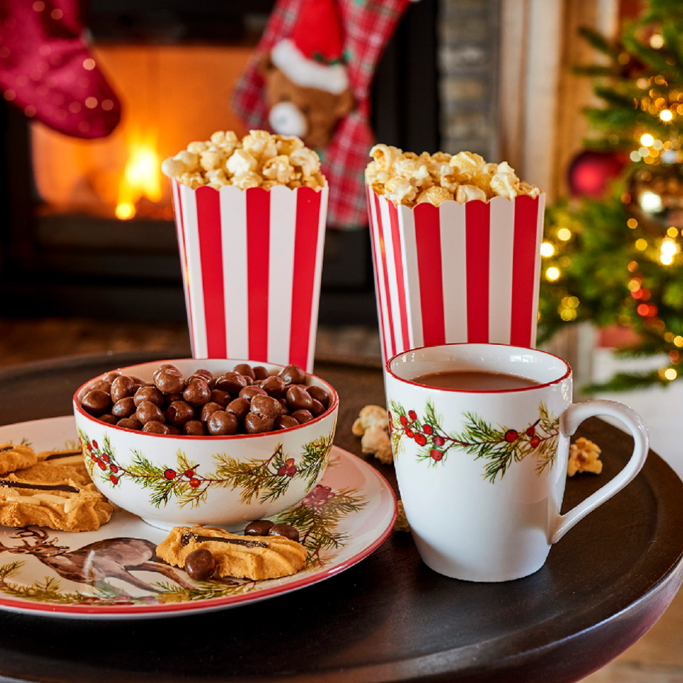 Decoris kerstmok - Met hulst