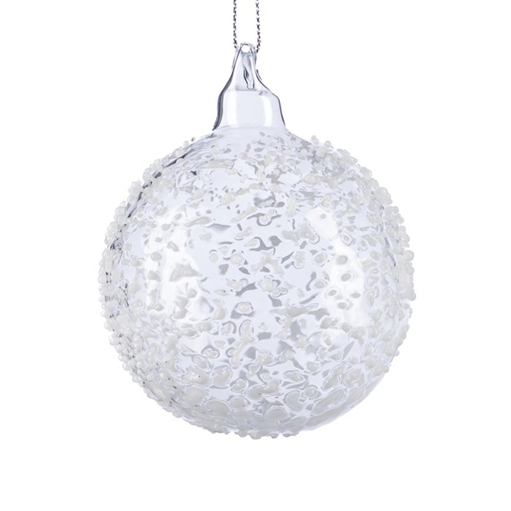 Goodwill kerstbal - Met stippen - 8cm