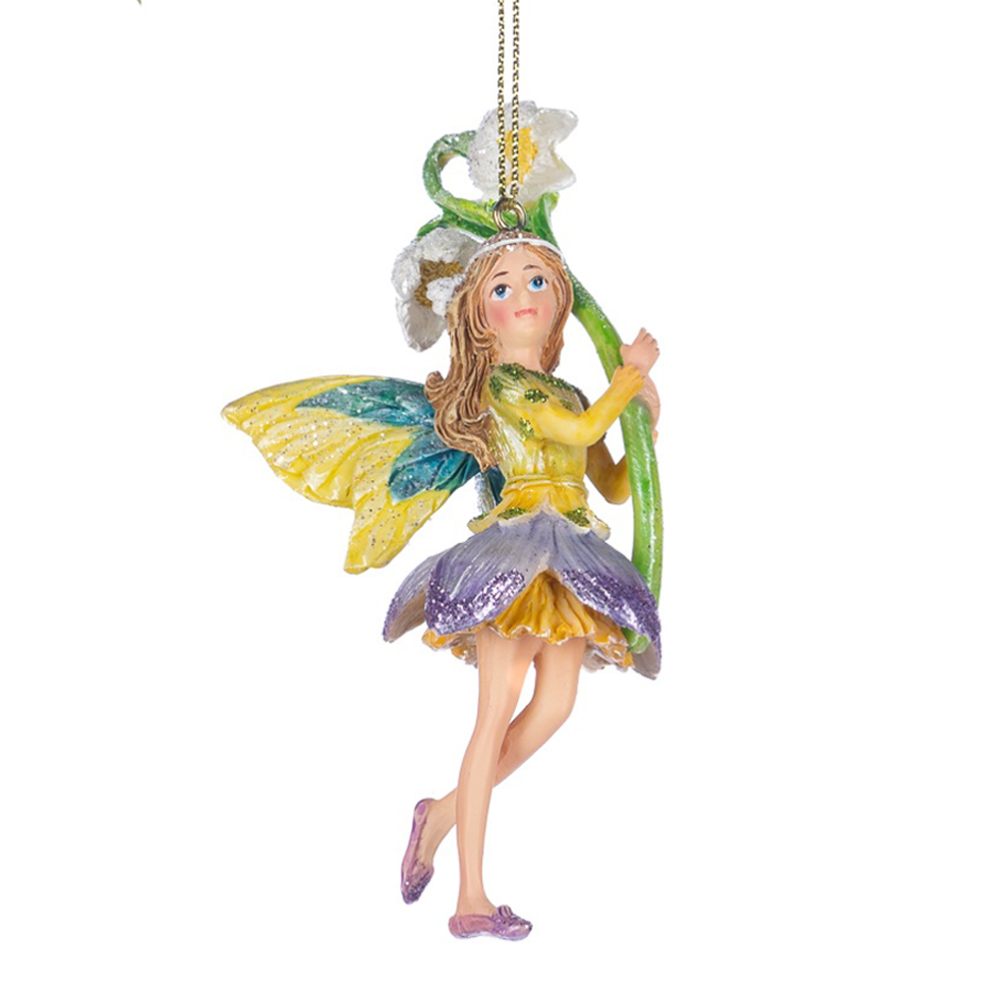 Goodwill kerstornament - Fee - Met bloem
