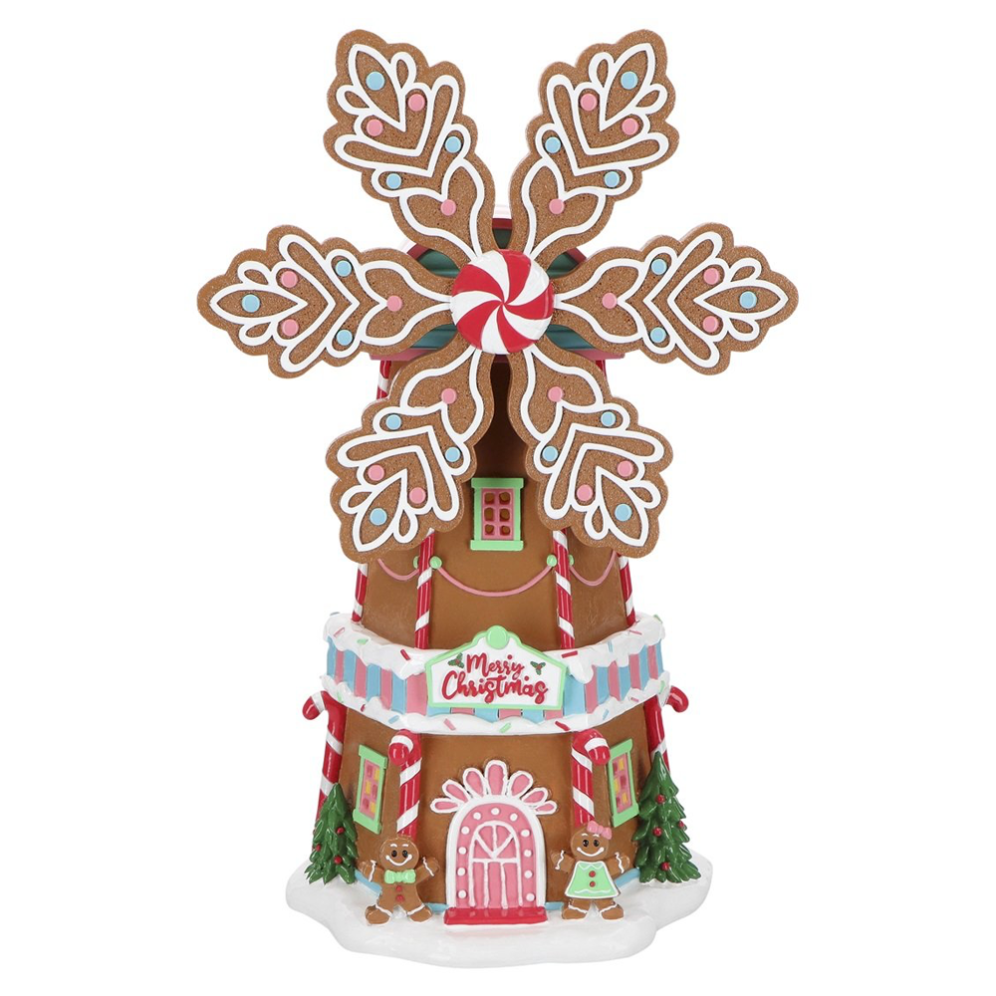 Timstor kerstbeeld - Gingerbread molen
