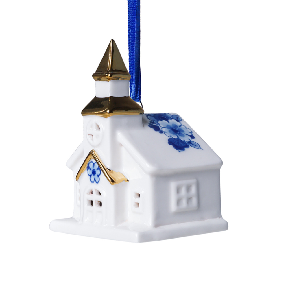 Heinen kerstornament - Kerk