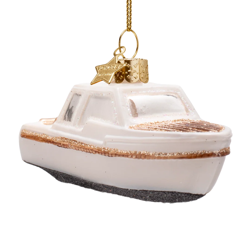 Vondels kerstornament - Jacht