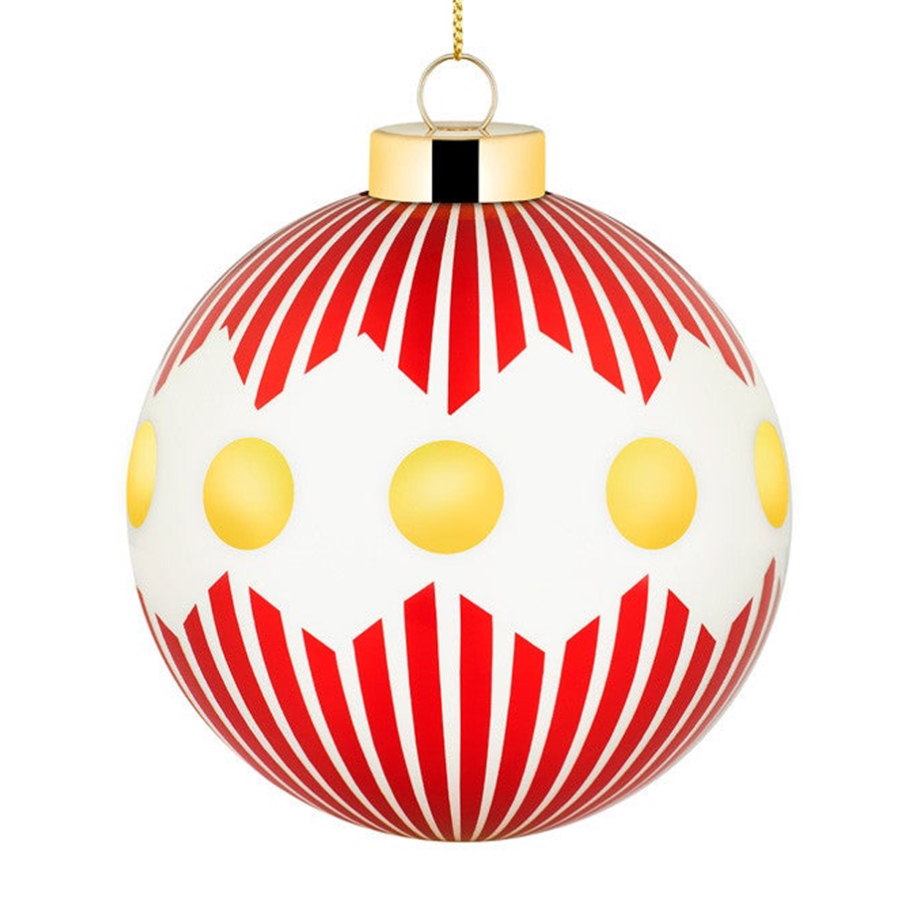 Alessi kerstbal - Delight - Rood