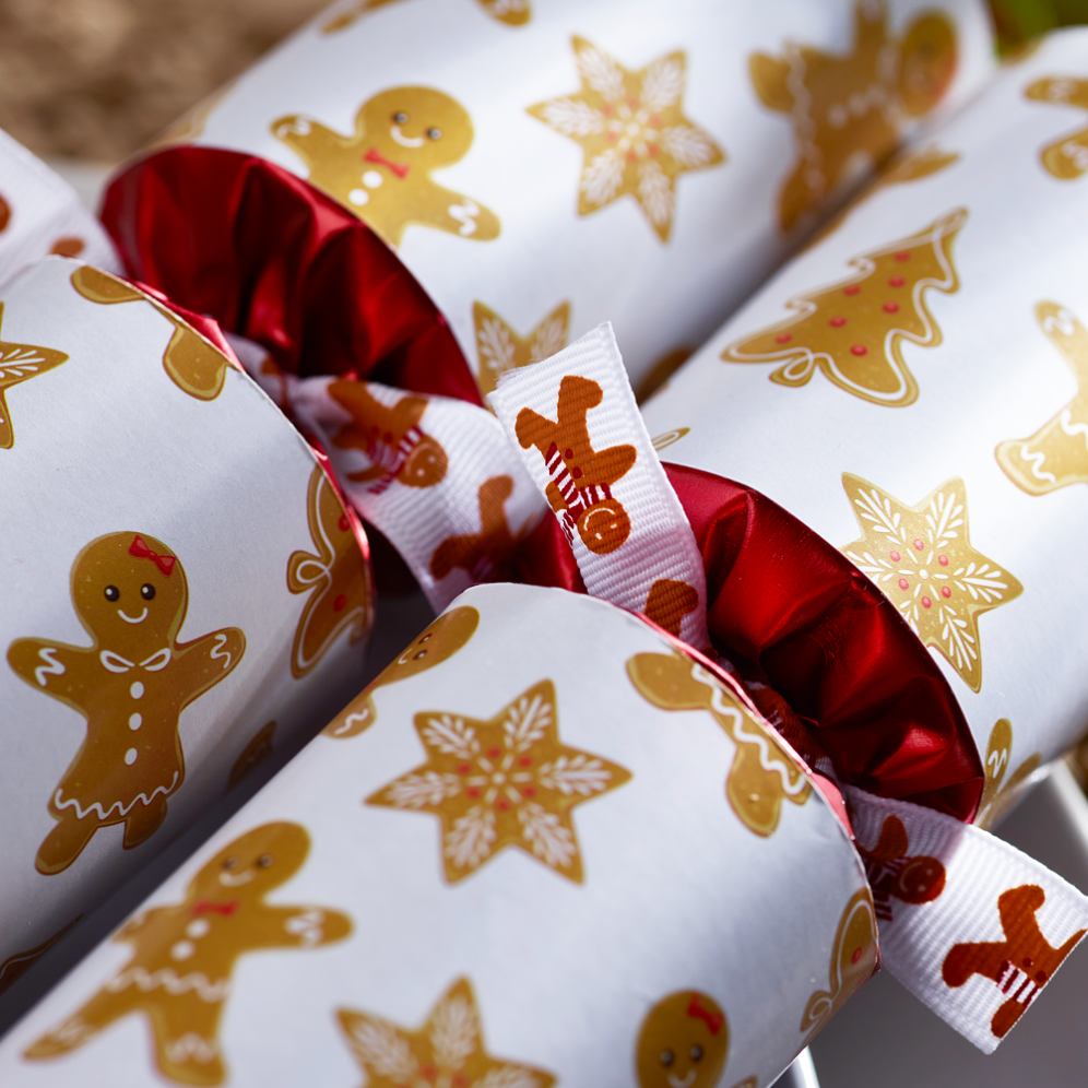Robin Reed Christmas cracker - Gingerbread Charm - Set van 6