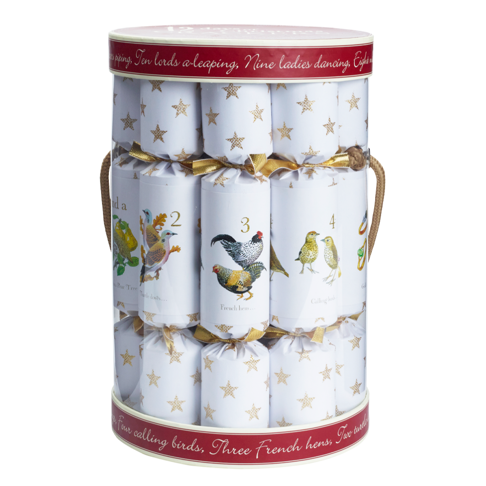 Robin Reed Christmas crackers - 12 days Stars - Set van 12