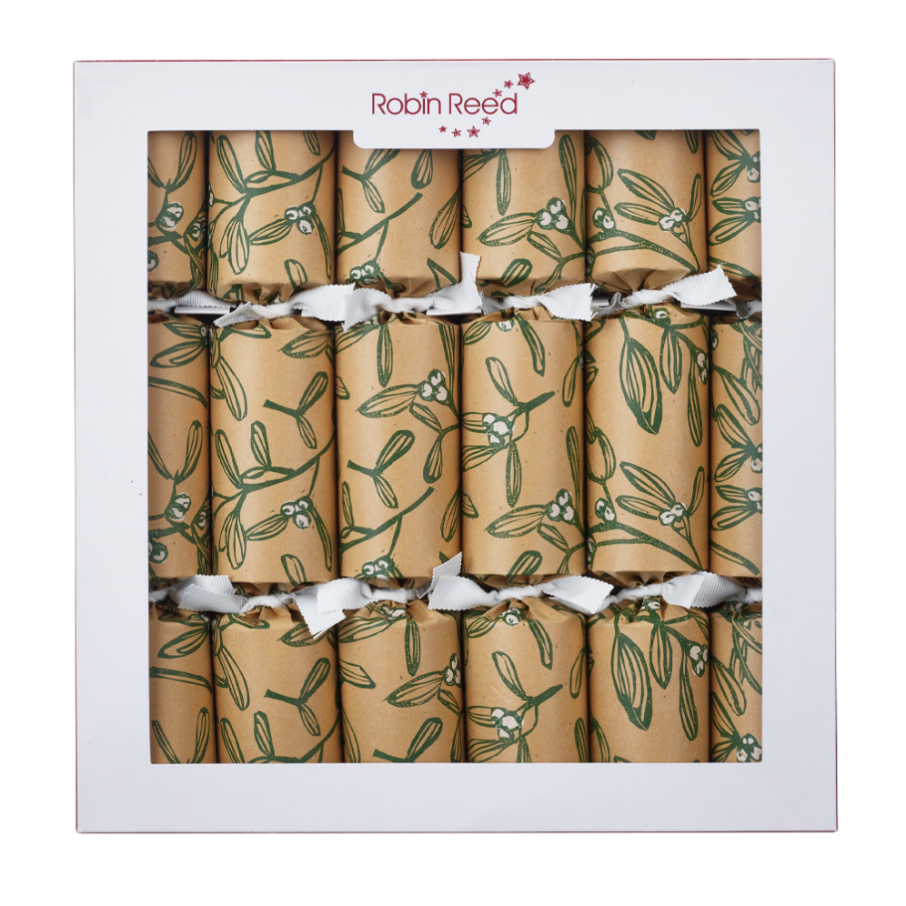 Robin Reed Christmas crackers - Mistletoe Vintage - Set van 6