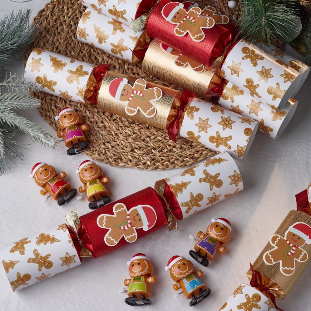 Robin Reed Christmas crackers - Racing Gingerbread - Set van 6