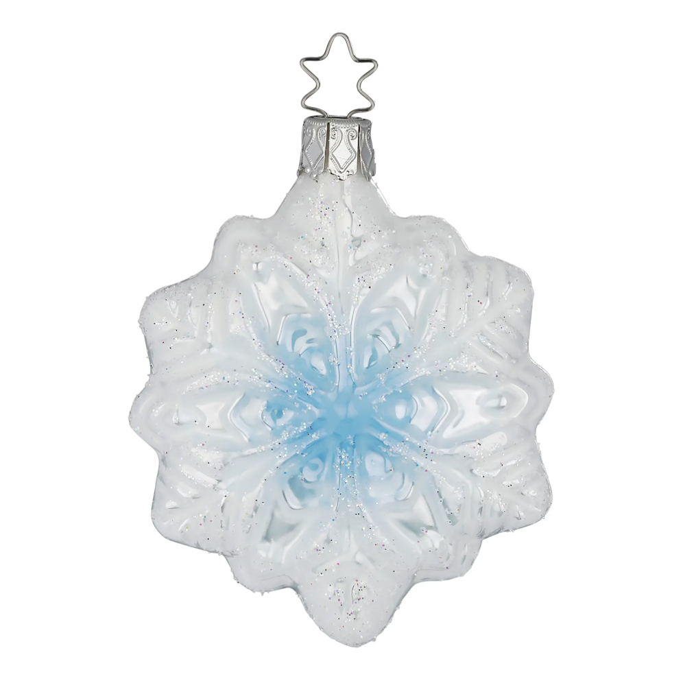 Inge Glas kerstornament - Sneeuwvlok