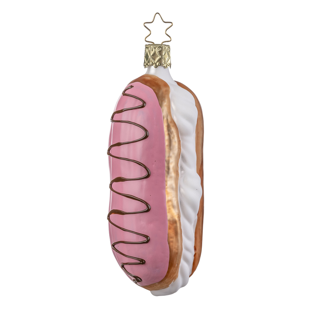 Inge Glas kerstornament - Eclair