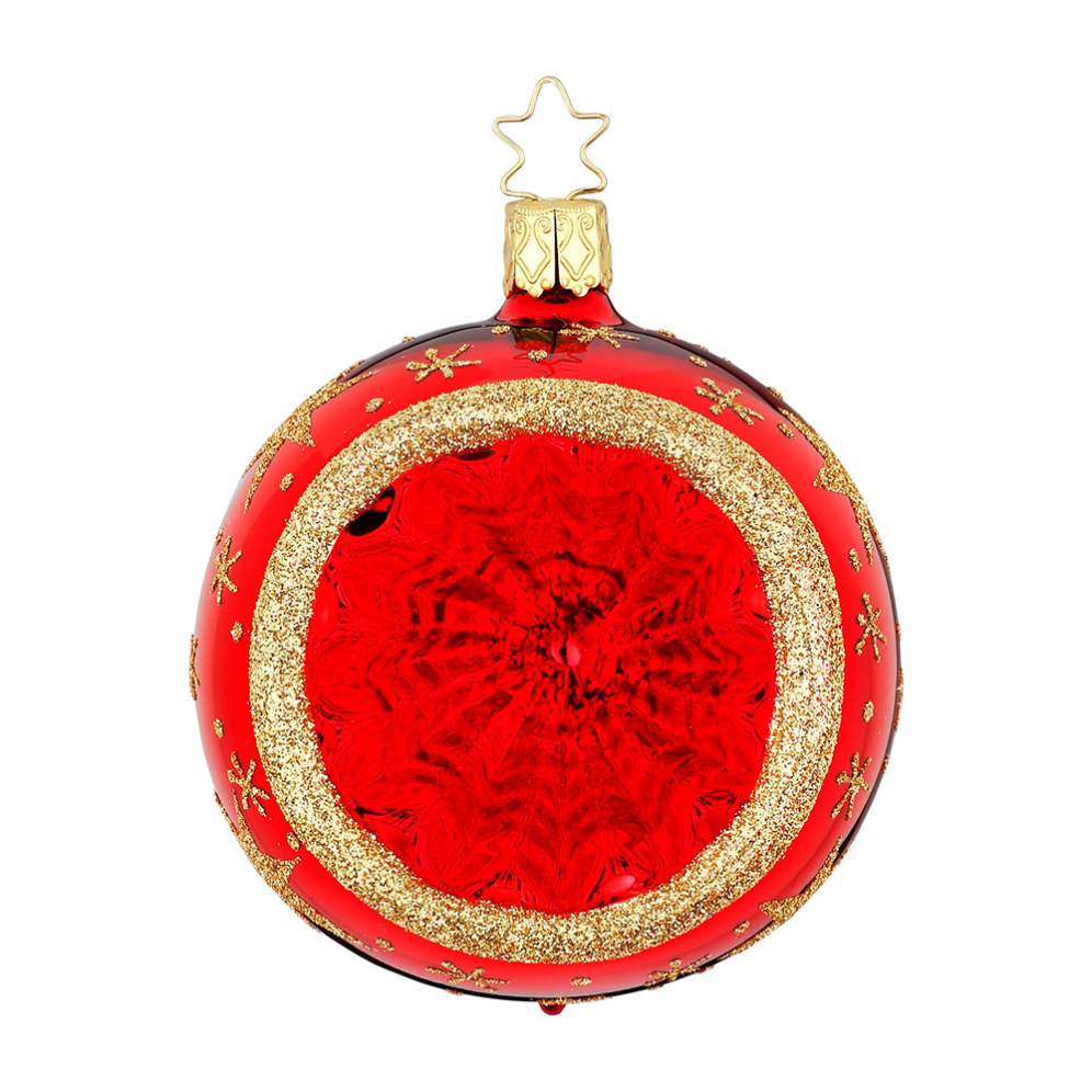 Inge Glas kerstbal - Met reflector - 6cm