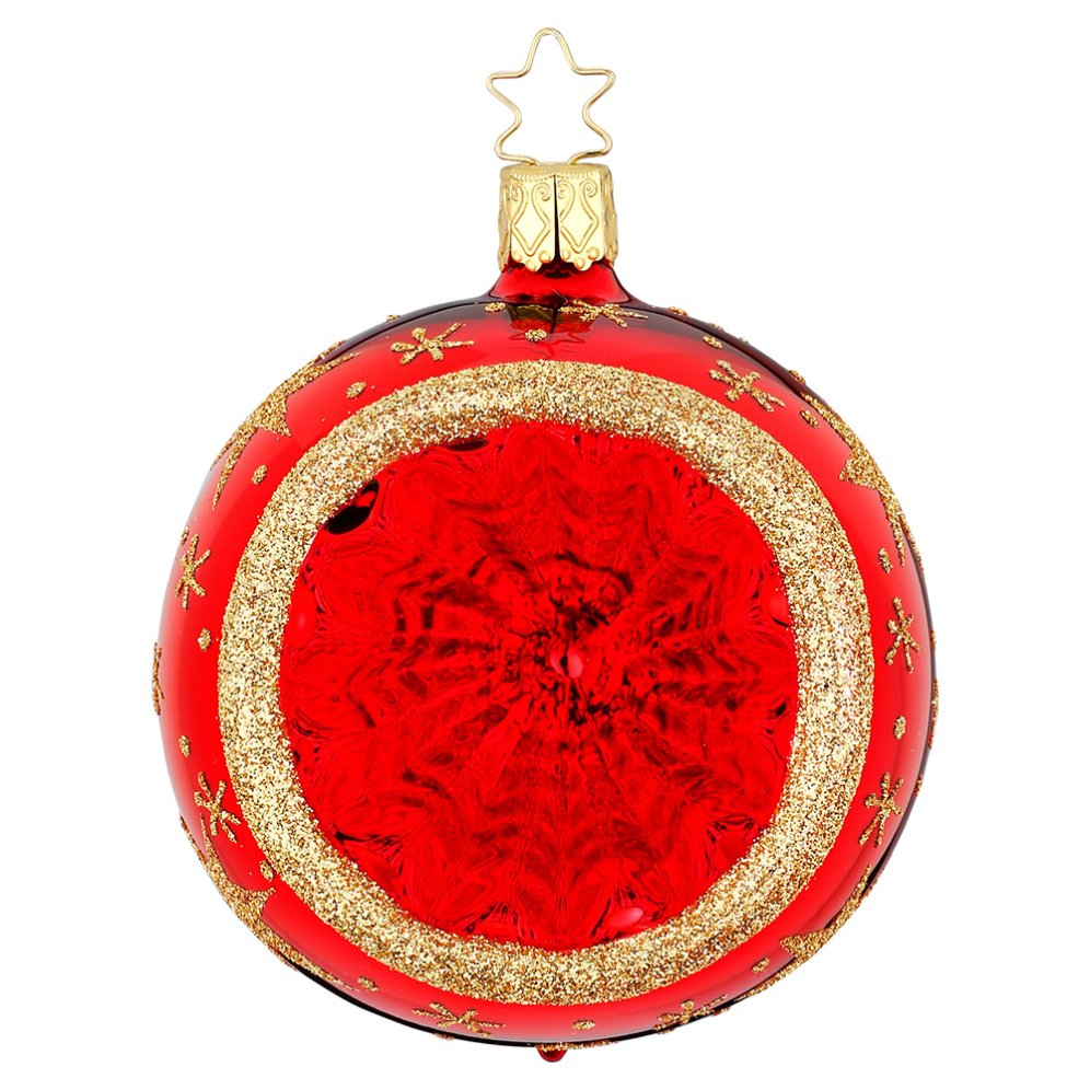 Inge Glas kerstbal - Met reflector - 10cm