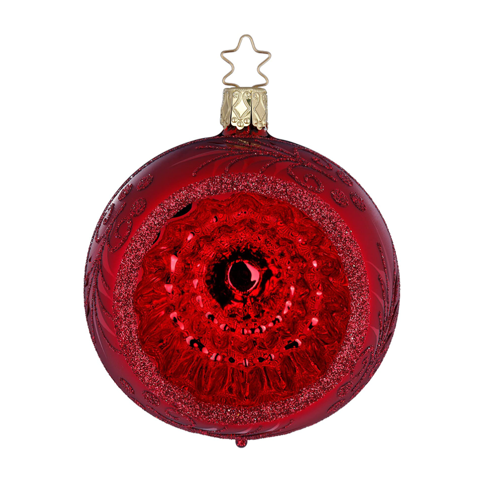 Inge Glas kerstbal - Met reflector - 6cm