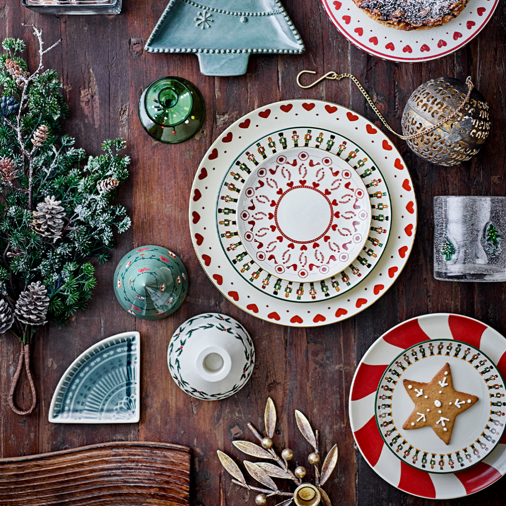 Bloomingville dinerbord - Met notenkrakers