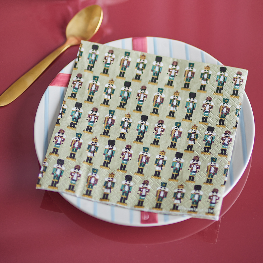 Bloomingville servetten - Met notenkrakers