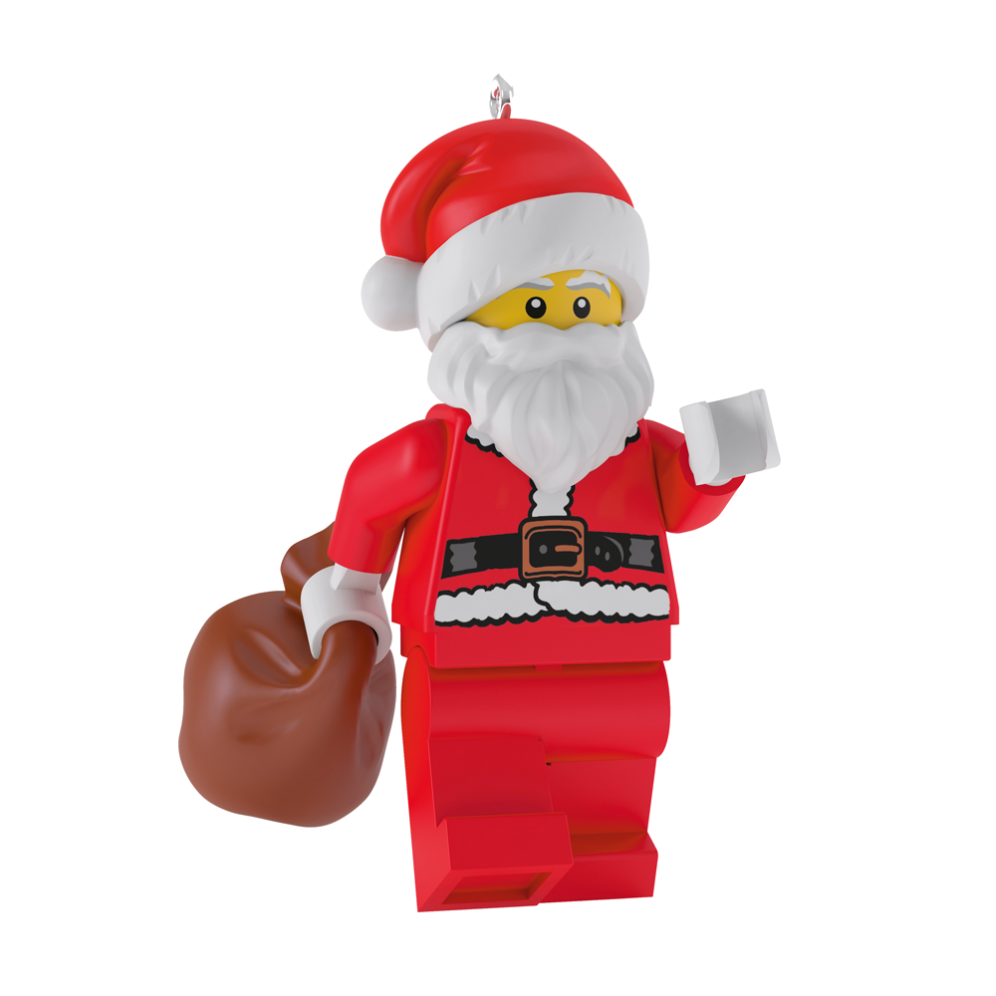 Hallmark kerstornament - Lego minifig - Kerstman