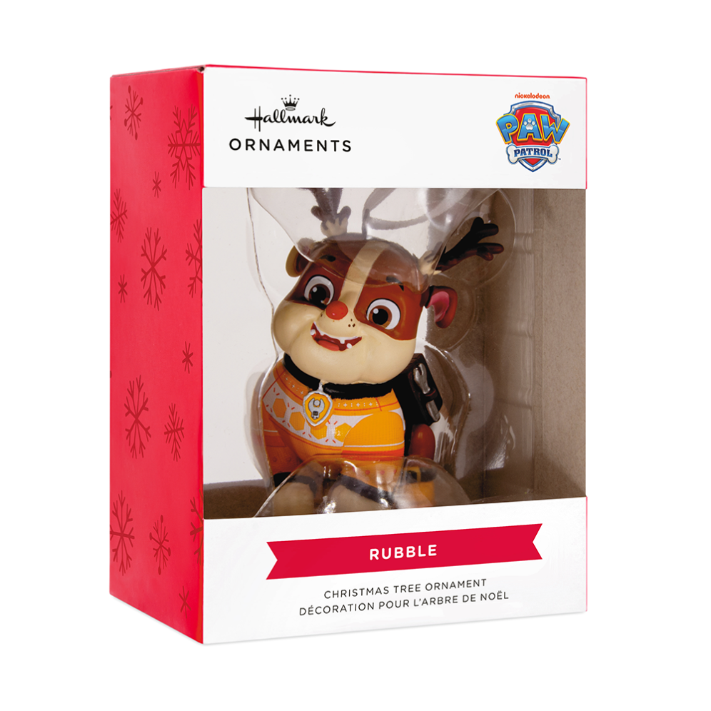 Hallmark kerstornament - Paw Patrol - Rubble