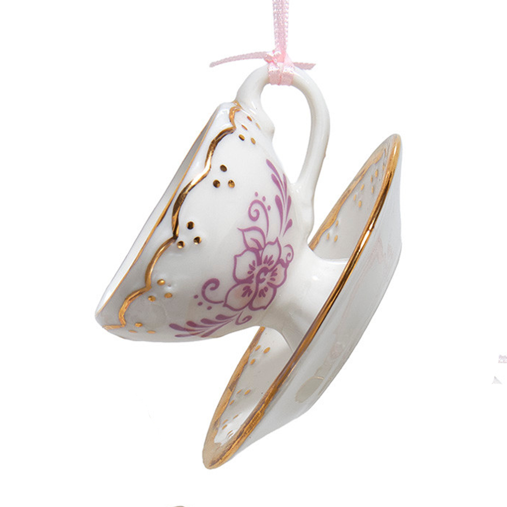 Kurt Adler kerstornament - Theekop