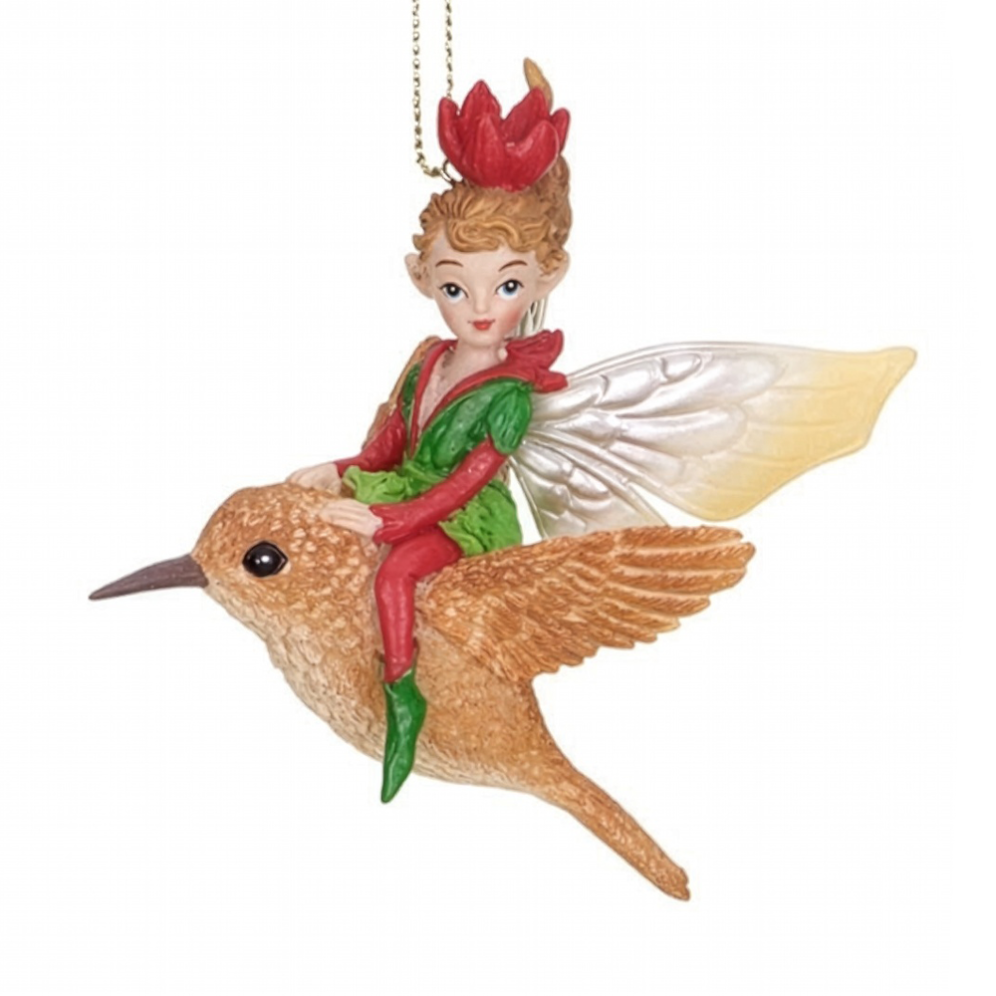 Goodwill kerstornament - Fee op vogel