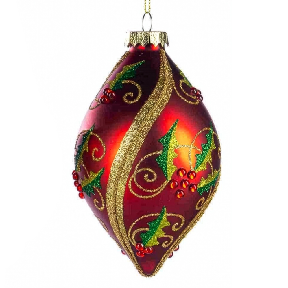 Goodwill kerstpegel - Met hulsttakken - 16cm