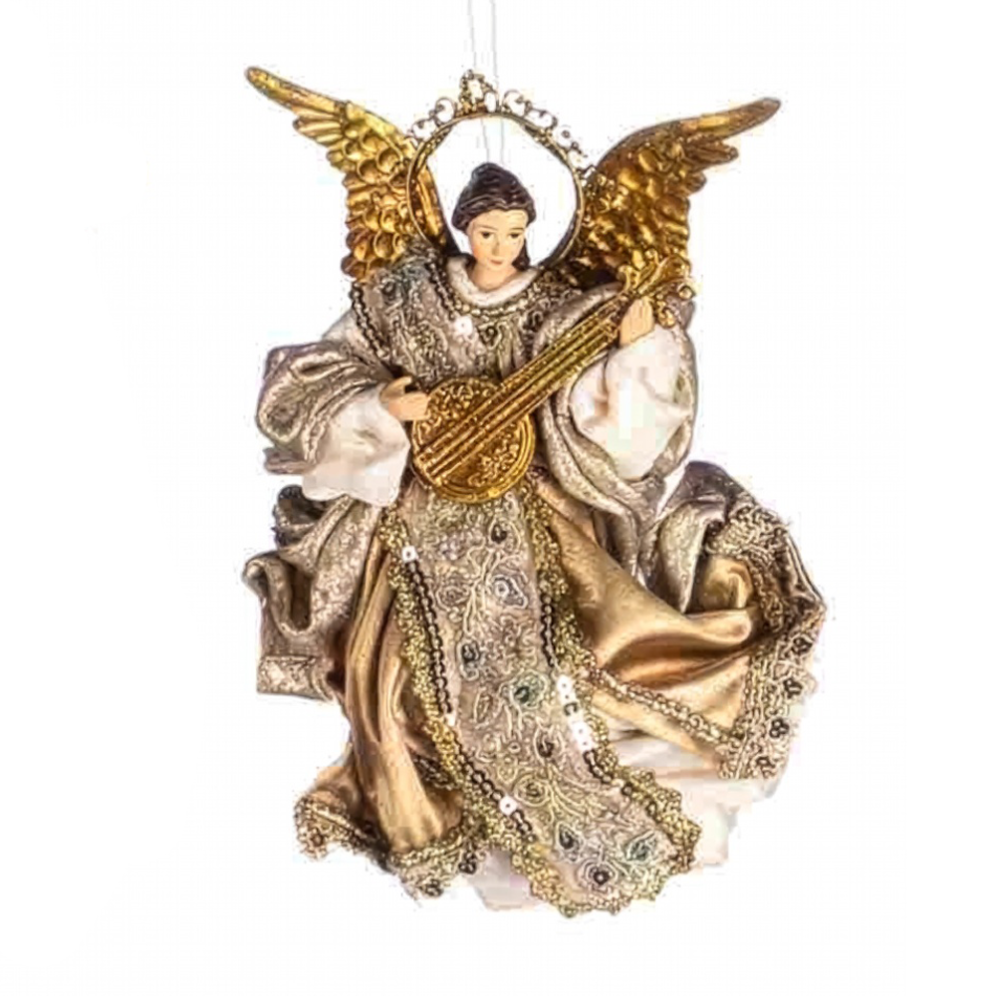Goodwill kerstornament - Engel - Met luit